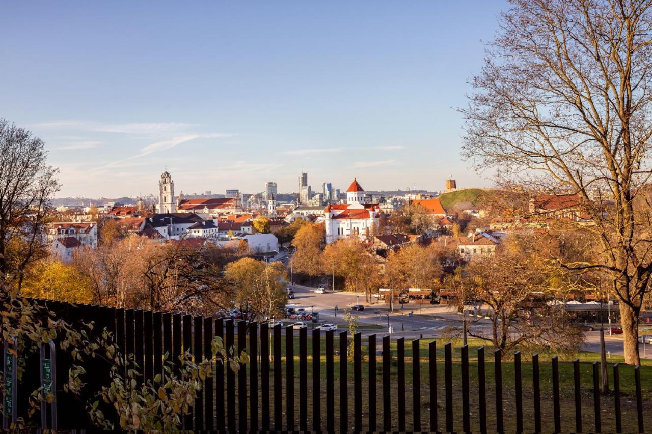 Lux Apartment With A Terrace In Vilnius Old Town 外观 照片